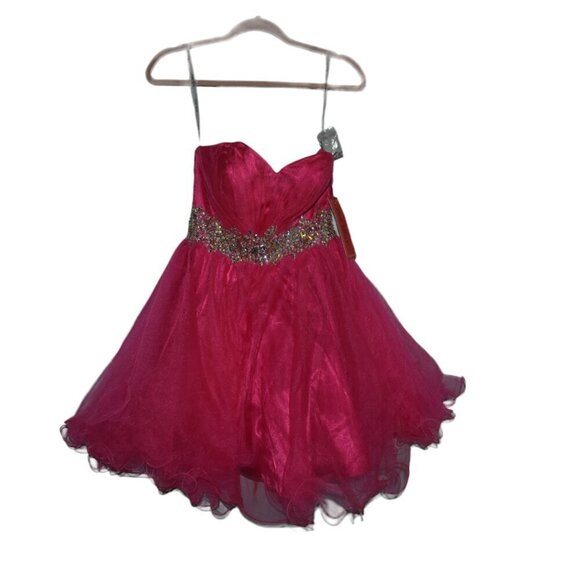 NWT Star box Pink Gown Dress Formal Medium - Picture 1 of 8